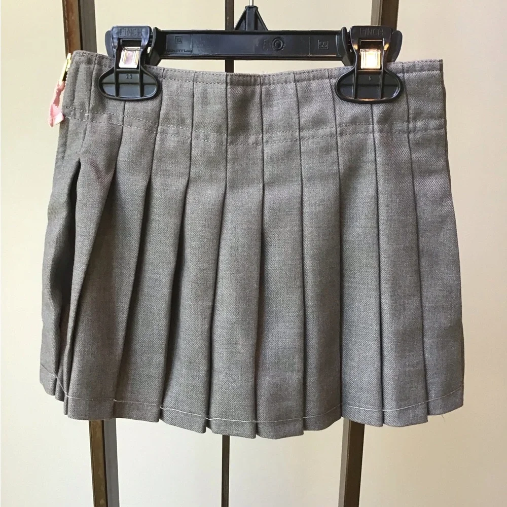 Crewcuts NWT Skirt‎ Pleated Adjustable Waist Fully Lined Zipper